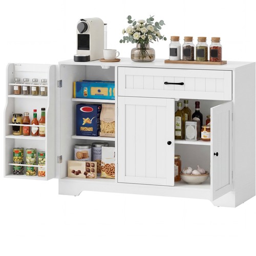 Homcom sideboard kommode mit - sideboard,