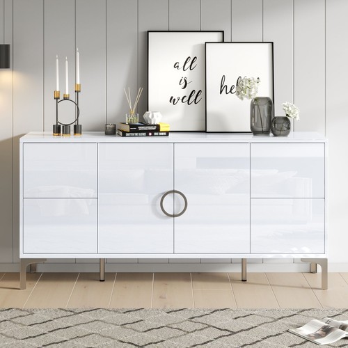 Hochglanz sideboard kommode - hochglanz,