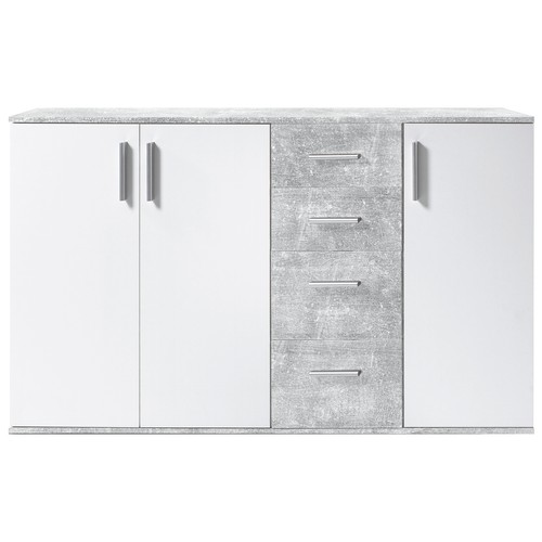 Sideboard weiß beton optik - sideboard,