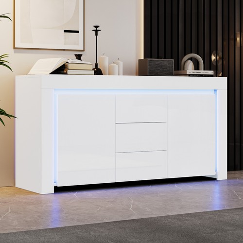 Hochglanz sideboard kommode - sideboard,