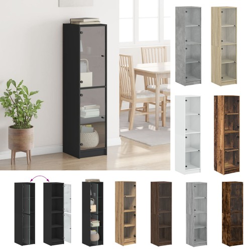 Highboard mit glastüren - highboard,