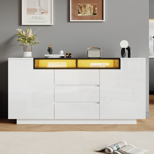 Moderner sideboard kommode - sideboard,