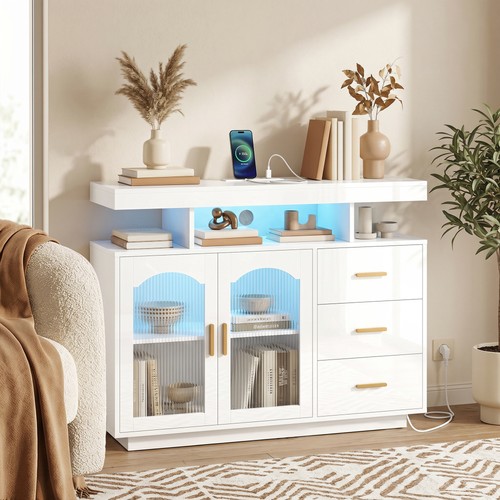 Homcom sideboard hochglanz - homcom,