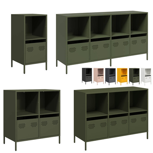 Metall sideboard kommode - sideboard,