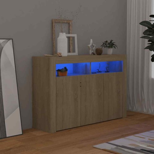 Sideboard mit led leuchten - mit, led-leuchten