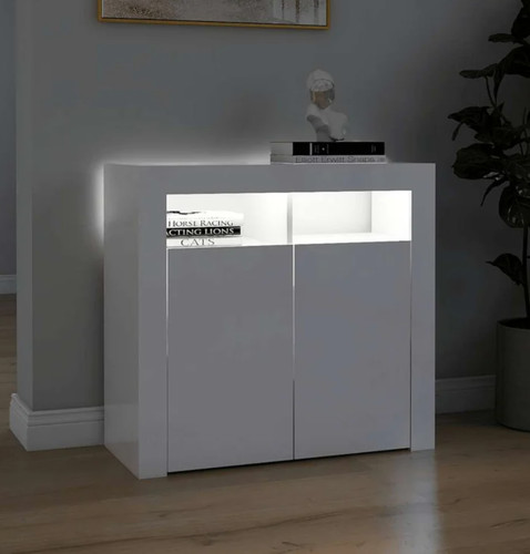 Sideboard weiß 80x35x75cm - sideboard,
