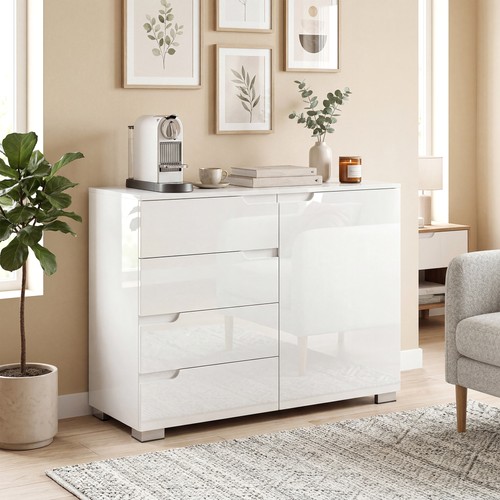 Homcom kommode mit - homcom, 4