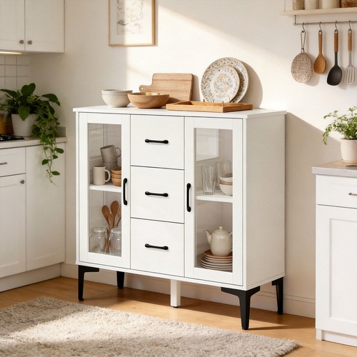 Homcom kommode sideboard mit - homcom,